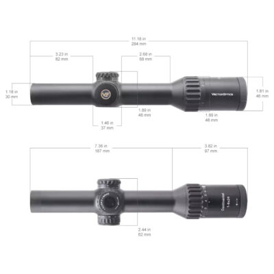 Прицел Vector Optics Continental X8 1-8x24 ED TACTICAL (Q) — изображение 9