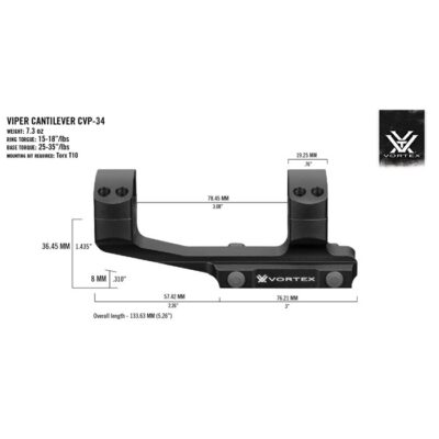 Планка для крепления оптики Pro Cantilever Mount — изображение 3